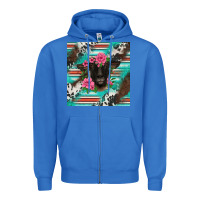 True Royal western suffolk ewe Zipper Hoodie - BarkalooDesign