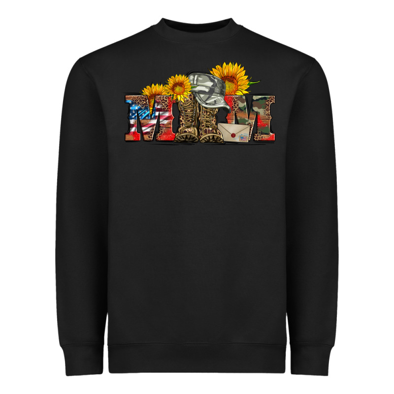 Mom Boots Hat And Sunflower Heavyweight Sweatshirt by Artiststas | Teevron