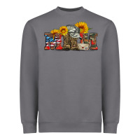 Storm mom boots hat and sunflower Heavyweight Sweatshirt - Artiststas