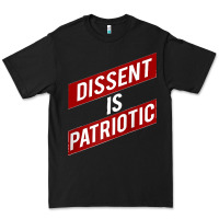 Black DISSENT IS PATRIOTIC Political Meme Raglan Baseball Tee Premium Tee - maiPhamDesign