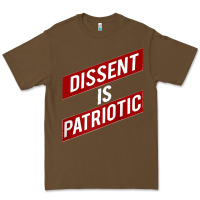 Cacao DISSENT IS PATRIOTIC Political Meme Raglan Baseball Tee Premium Tee - maiPhamDesign