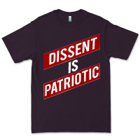 Dissent Is Patriotic Political Meme Raglan Baseball Tee Premium Tee | Teevron