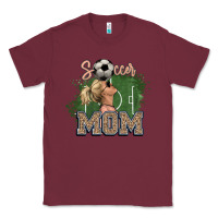 Burgundy Soccer Mom Classic Tee - HowdyJamesFarm