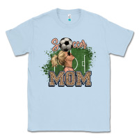 Dusty Blue Soccer Mom Classic Tee - HowdyJamesFarm