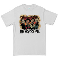 Dove Grey the boys of fall leopard pattern bleached halloween murder t shirt Premium Tee - maiPhamDesign