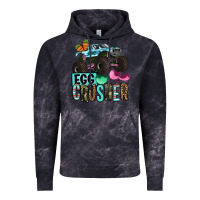 Cloud Black Easter Day Monster truck Easter egg crusher Vintage Hoodie - OliviaCreatesArt