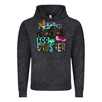 Vintage Black Easter Day Monster truck Easter egg crusher Vintage Hoodie - OliviaCreatesArt