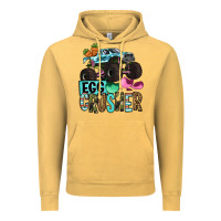 Vintage Mustard Easter Day Monster truck Easter egg crusher Vintage Hoodie - OliviaCreatesArt