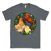Charcoal Heather Christmas Chick Family Classic Tee - RanaPortraitStore