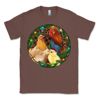 Chestnut Christmas Chick Family Classic Tee - RanaPortraitStore