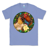 Colony Blue Christmas Chick Family Classic Tee - RanaPortraitStore