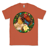 Copper Christmas Chick Family Classic Tee - RanaPortraitStore