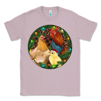 Lilac Christmas Chick Family Classic Tee - RanaPortraitStore