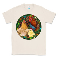 Natural Christmas Chick Family Classic Tee - RanaPortraitStore