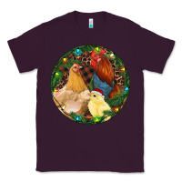 Plum Christmas Chick Family Classic Tee - RanaPortraitStore