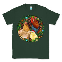 Sports Green Christmas Chick Family Classic Tee - RanaPortraitStore