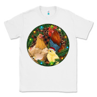 White Christmas Chick Family Classic Tee - RanaPortraitStore