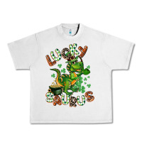 Lunar Rock Lucky Saurus Urban Heavy Tee - CowGirlArtShop
