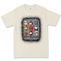 Bone halloween funny set ghost mummy witch vampire and pumpkin t shirt Premium Tee - maiPhamDesign