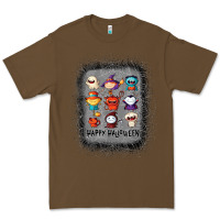 Cacao halloween funny set ghost mummy witch vampire and pumpkin t shirt Premium Tee - maiPhamDesign