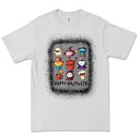 Dove Grey halloween funny set ghost mummy witch vampire and pumpkin t shirt Premium Tee - maiPhamDesign