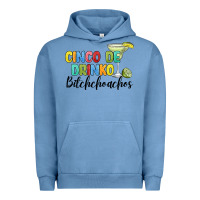 Pigment Pebble Blue cinco de drinko bitchchoahos Urban Hoodie - JahusDesignShop
