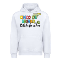 White cinco de drinko bitchchoahos Urban Hoodie - JahusDesignShop