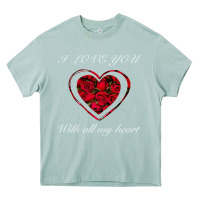 Arona I love you with all my heart Heavy Core Tee - Bettercallsaul