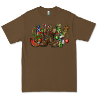 Cacao Army Christmas Joy Premium Tee - NancyCooperArtShop
