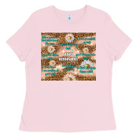 Bubblegum Pink daily reminders Ladies Tee - TumblerDesignByShophia