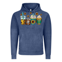 Vintage Denim yellowstone coffee cups Vintage Hoodie - OliviaCreatesArt