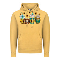 Vintage Mustard yellowstone coffee cups Vintage Hoodie - OliviaCreatesArt