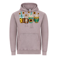 Vintage Zinc yellowstone coffee cups Vintage Hoodie - OliviaCreatesArt