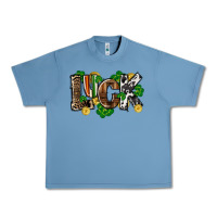 Pebble Blue Western luck St. Patrick's Day Urban Heavy Tee - CowGirlArtShop