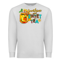 Dove Grey sunshine and sweet tea Premium Sweatshirt - AdoDesignShop