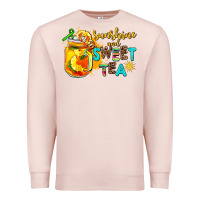 Pale Pink sunshine and sweet tea Premium Sweatshirt - AdoDesignShop