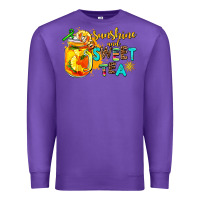 Purple sunshine and sweet tea Premium Sweatshirt - AdoDesignShop