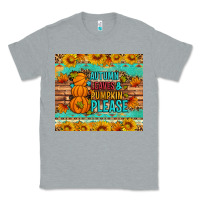 Heather Grey Autumn leaves and pumpkin please Classic Tee - Artiststas