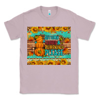 Lilac Autumn leaves and pumpkin please Classic Tee - Artiststas