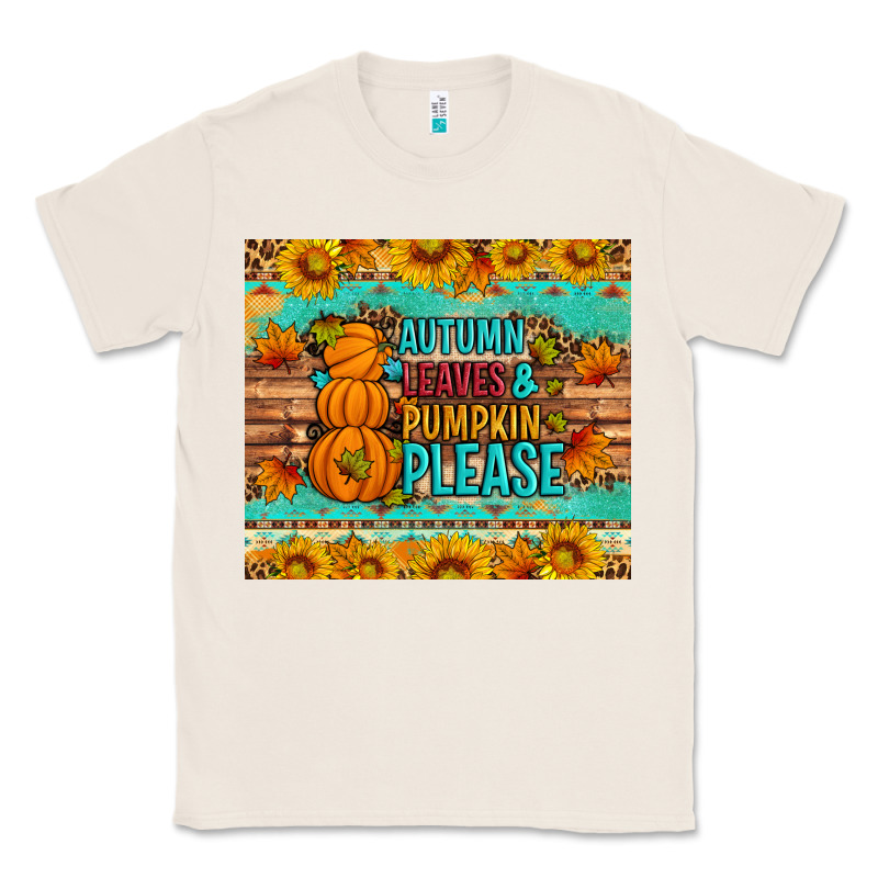 Autumn Leaves And Pumpkin Please Classic Tee by Artiststas | Teevron