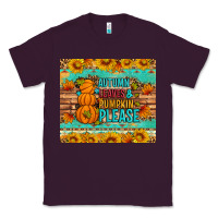 Plum Autumn leaves and pumpkin please Classic Tee - Artiststas