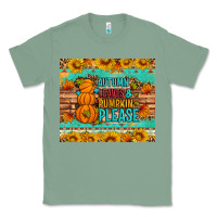 Sage Autumn leaves and pumpkin please Classic Tee - Artiststas