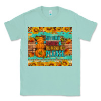 Seafoam Autumn leaves and pumpkin please Classic Tee - Artiststas