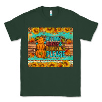 Sports Green Autumn leaves and pumpkin please Classic Tee - Artiststas