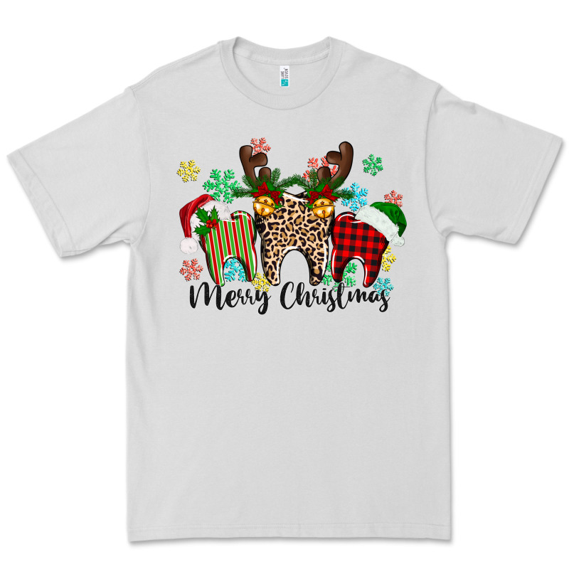 Merry Christmas Tooth Premium Tee by texasbilliewilder | Teevron