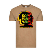 Vintage Coffee Dope black mama Vintage Tee - HowdyJamesFarm
