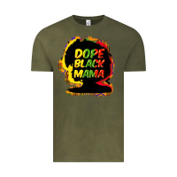 Vintage Olive Dope black mama Vintage Tee - HowdyJamesFarm