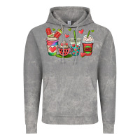 Cloud Rock watermelon summer coffee cups Vintage Hoodie - OliviaCreatesArt