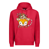 Cardinal coffee cups animal Premium Hoodie - CowhideDigitalArt