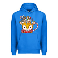 True Royal coffee cups animal Premium Hoodie - CowhideDigitalArt